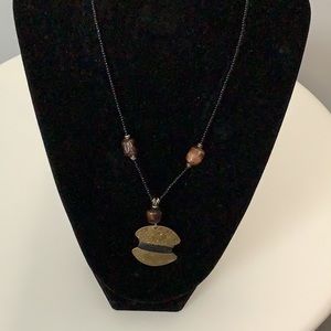 Artisan Necklace (Beads, Metal)